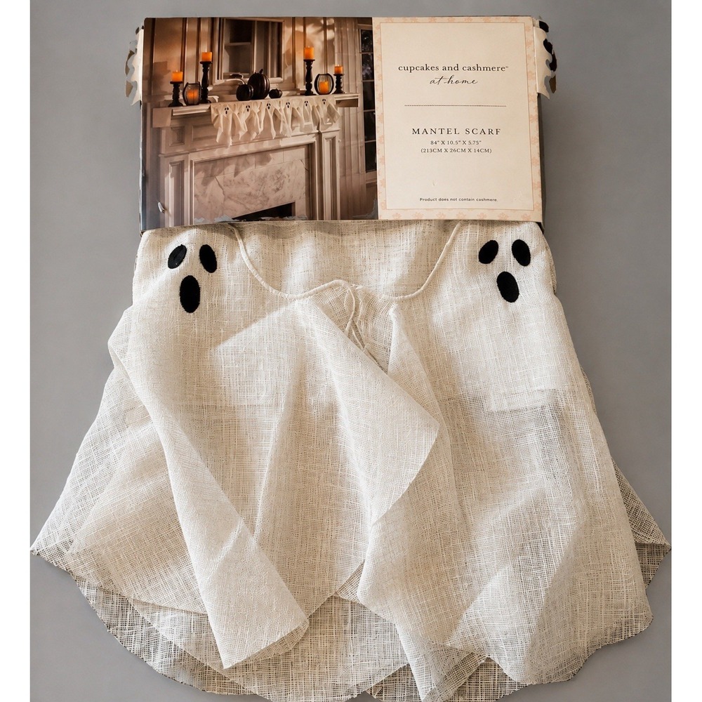 Cupcakes and Cashmere Ghost Mantle Scarf
